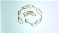 Bracelet Chimento Femme Logo in Or jaune Diamante 0.03 Ct 1B01490ZB4210 - 1B01490ZB4210